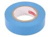 PLH-N10-19-20/BL, Лента: электроизоляционная; W:19мм; L:20м; D:0,13мм; синий; 200%, PLYMOUTH
