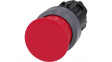 3SU1030-1AD20-0AA0 SIRIUS ACT Mushroom Push-Button front element Metal, matte, red