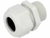 HSK-L M25 RAL7035, Кабельный ввод; с удлиненной резьбой; M25; IP68; Мат-л: полиамид, Helukabel