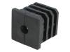 430791 Заглушка; для профилей; Корпус: черный; H:37мм; Мат-л: полиамид