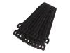 MGT-125/BK-SET, Стяжка-липучка; L:125мм; W:12мм; черный; 20шт; Oмакс:30мм, Kai Suh Suh (KSS)