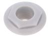 CL14218GY, Гайка с наружной резьбой; для гнезд Jack серии S4; серый, Cliff