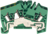 1706090000, ZPE 2.5-2/3AN GNYE terminal block yellow / green 0.5...4 mm2, Weidmuller