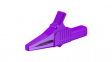 66.9755-26 Safety Crocodile Clip Violet 32A 1kV