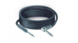 TK159SS Angled Audio Cable Mono 6.35 mm Jack Plug - 6.35 mm Jack Plug 9m