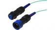 PXF4054CAG FO cable 50/125um OM3 LC/LC 200 m Aqua