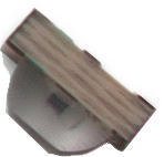 HSMW-C120, SMD LED cool white 3.6...3.9 V 0603 Side View, Broadcom (Avago)