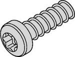 24560-157 [100 шт], Torx panhead screw PU=100 ST, Schroff