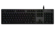 920-008940 Gaming Keyboard GX Brown, GL Tactile, G512, FR France, AZERTY, USB, Cable