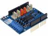 ARDUINO MOTOR SHIELD REV3 Дочерняя плата; винтовые клеммы,штыревое гнездо,штыревой