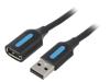 CBIBJ Кабель; USB 2.0; гнездо USB A,вилка USB A; никелированные; 5м