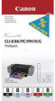 CLI-8MULTI Чернила Multipack CLI-8 черный цвет Photo Cyan (светло-голубой) цвет Photo Magenta (малиновый) красный зеленый