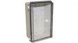 CHDX8-326C X8 Heavy Duty Hinged Enclosure, ABS, Transparent Lid, 170 x 270 x 110 mm, IP66/6