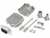 DPPK09-M-HDP-K, Вилка; D-Sub HD; PIN:15; "папа"; экранированный; пайка; на провод, Encitech Connectors