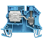 WNT 10 10X3, Terminal block with disconnector WNT blue 1.5...16 mm2, Weidmuller