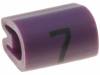 06171707, Маркер для проводов и кабеля; Маркировка:7; 3,4?5,7мм; ПВХ, TE Connectivity