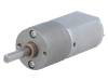 63:1 METAL GEARMOTOR 20DX43L MM 12V CB, Двигатель: DC; с редуктором; 12ВDC; 1,6А; Ось: D профиль; Iраб: 90мА, POLOLU