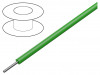46500 Провод; SiD; однопров; Cu; 1мм2; силикон; зеленый; -60?180°C; 100м