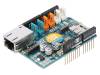 ARDUINO ETH SHIELD 2 WITHOUT POE, Дочерняя плата; Характеристики: гнездо для карт microSD, Arduino