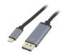 CUA0100 Адаптер; DisplayPort 1.2,USB 3.2; 1,8м; черный