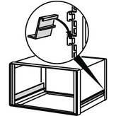 30225-091, Slide Rail, Schroff