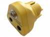 HR000010 Адаптер ESD-оборудование / евророзетка; ESD; желтый; Вилка: EU