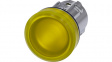 3SU1051-6AA30-0AA0 SIRIUS ACT Light Alarms front element Metal, glossy, yellow