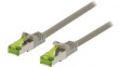 VLCP85420E10 Patch cable CAT7 PiMF 1 m Grey