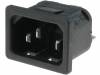 PX0575/30/63, Разъем: питания AC; IEC 60320; C14 (E); гнездо; "папа"; 10А; 250ВAC, Bulgin