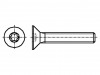 3061702 Винт; M5x8; Головка: потайная; Torx®; нержавеющая сталь A2; TX25