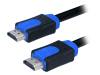 CHB1101 Кабель; HDMI 1.4; вилка HDMI, с обеих сторон; 1м; синий, черный