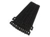 MGT-135/BK-SET, Стяжка-липучка; L:135мм; W:12мм; черный; 20шт; Oмакс:33мм, Kai Suh Suh (KSS)