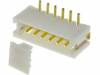 A1500WV-S-6P Гнездо; провод-плата; "папа"; PIN:6; 1,5мм; SMT; 100В; 1А; луженые