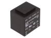 BV EI 306 3365, Трансформатор: залитый; 3ВА; 230ВAC; 12В; 250мА; Монтаж: на плату, Hahn