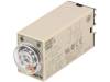 H3YN-2 AC100-120, Реле времени; 0,1с?10м; DPDT; 250В AC/5A; 100?120ВAC; панелька, Omron