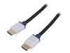 BHAA20 Кабель; HDMI 2.0; вилка HDMI, с обеих сторон; 2м; черный