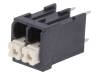 DG212V-THR-3.5-02P-13-00AH, Зажимная рейка для печатных плат; прямой; 3,5мм; Кол-во полюс:2, DEGSON