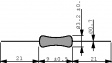 RSMF1TB 0R39 G PB-FREE Резистор с метал. 0.39 Ω 1 W ± 2 %