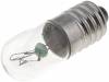 LAMP-E10/12/100 Лампа: миниатюрная; 12В; 1,2Вт; E10; цилиндрический; O10мм; L:28мм