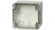 PCT 080810 Plastic enclosure grey-transparent 82 x 80 x 95 mm Polycarbonate IP 66/IP 67