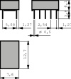 HDSP-7501 Дисплей: LED; 7-сегментный; 7,62мм; красный; 0,36-0,98мкд; анод