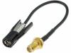 AD.GPS.51, Адаптер GPS; SMA-B вилка, гнездо Wiclic; 0,15м, 4CARMEDIA