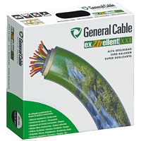 gce1660105red-b200 1x1.0мм; красный, Провод монтаж. гибкий ES 05Z1-K нг-лс-нф 300/500В; Cu5 1x1мм2; красный полиолефин, GENERAL CABLE