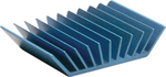 ATS-50170G-C2-R0, Heat sink 17 mm 9 K/W blue anodised, Advanced Thermal Solutions