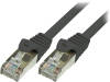 CP1073D Patch cord; SF/UTP; 5e; многопров; CCA; ПВХ; черный; 5м; 26AWG