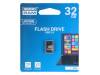 UPI2-0320K0R11, Флешка; USB 2.0; 32ГБ; черный; Считывание:20МБ/с; Запись:5МБ/с, GOODRAM