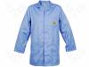 ESDCOAT-B-S, Халат; Версия: ESD; Размер: S (unisex); синий, REECO