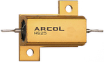 HS25 2R2 J, Wire resistor 2.2 Ohm 25 W +-5 %, Arcol