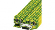 3031461 ST 4-QUATTRO-PE feed-through terminal block, 0.08...4.0 mm2 green-yellow