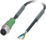 1669848, SAC-5P- 5,0-PUR/M12FS Actuator/Sensor-Cable, Phoenix Contact